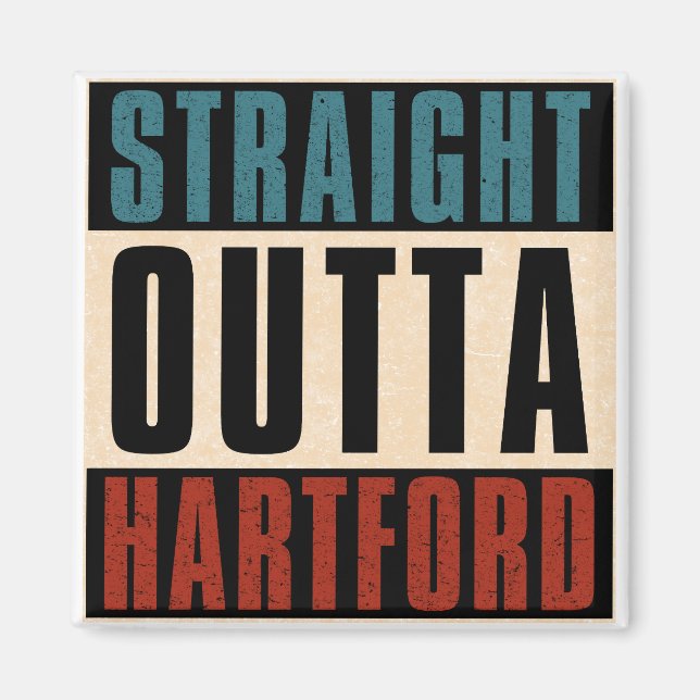 Imã Hetero Outta Hartford Connecticut CT (Frente)