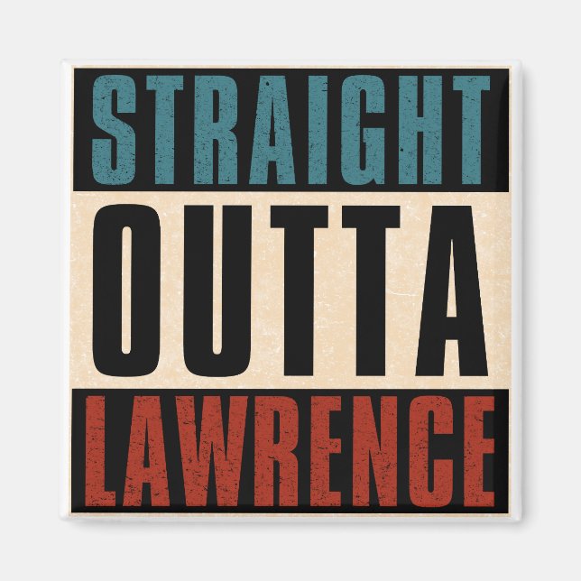 Imã Hetero Outta Lawrence Kansas KS (Frente)