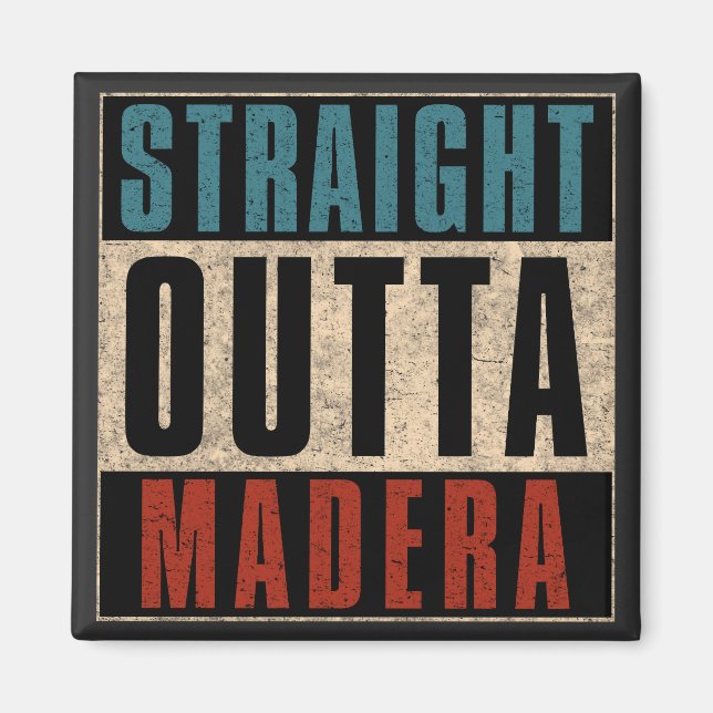 Imã Hetero Outta Madera California CA (Frente)