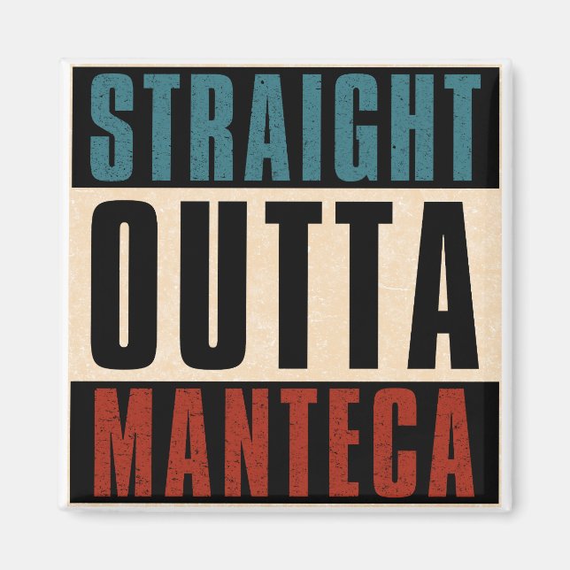 Imã Hetero Outta Manteca California CA (Frente)