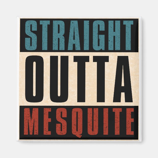 Imã Hetero Outta Mesquite Texas TX (Frente)