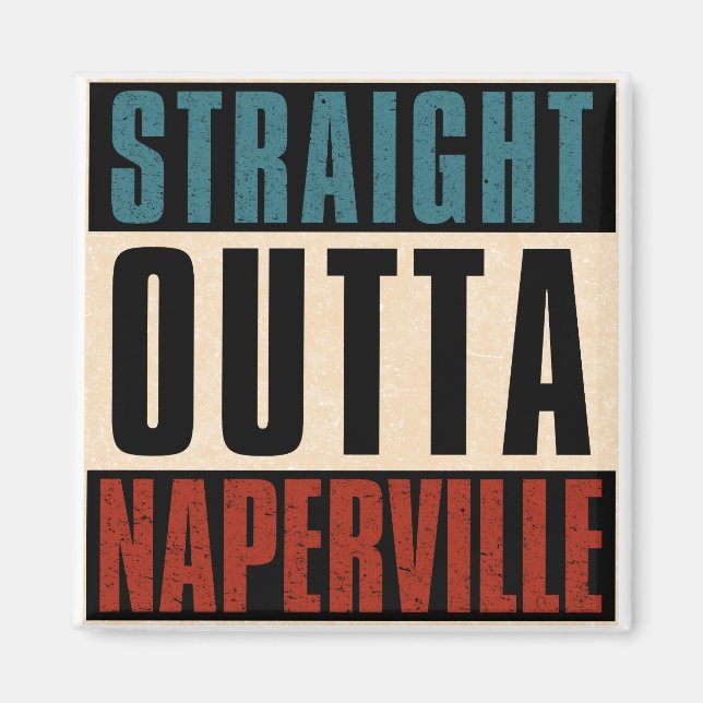 Imã Hetero Outta Naperville Illinois IL (Frente)
