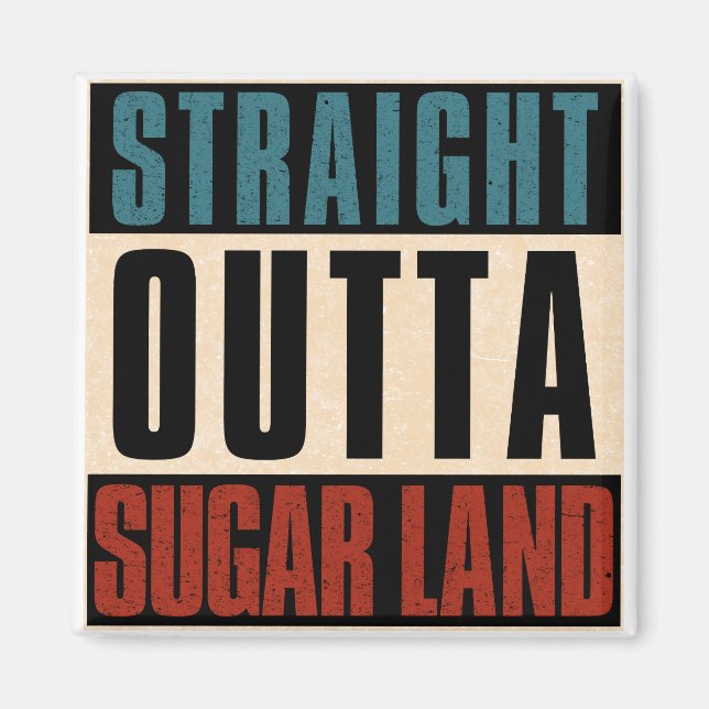 Imã Hetero Outta Sugar Land Texas TX (Frente)