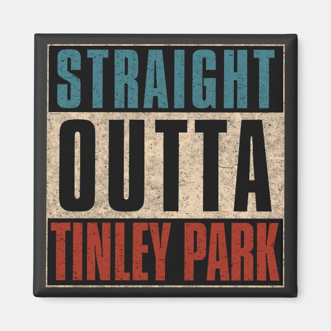 Imã Hetero Outta Tinley Park Illinois IL (Frente)