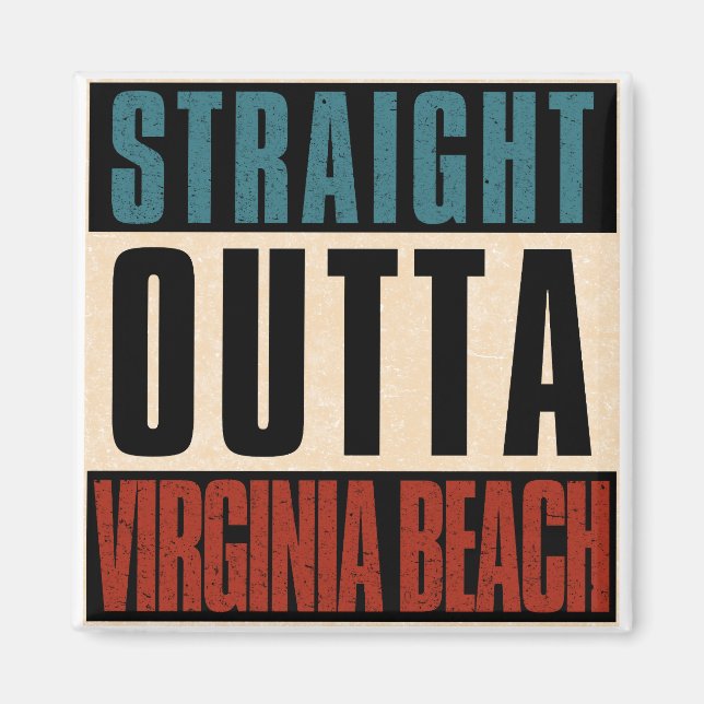 Imã Hetero Outta Virginia Beach Virginia VA (Frente)