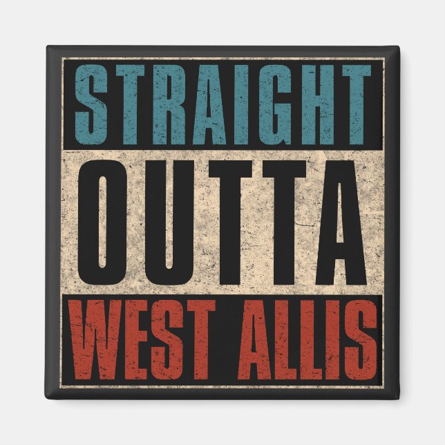 Imã Hetero Outta West Allis Wisconsin WI (Frente)