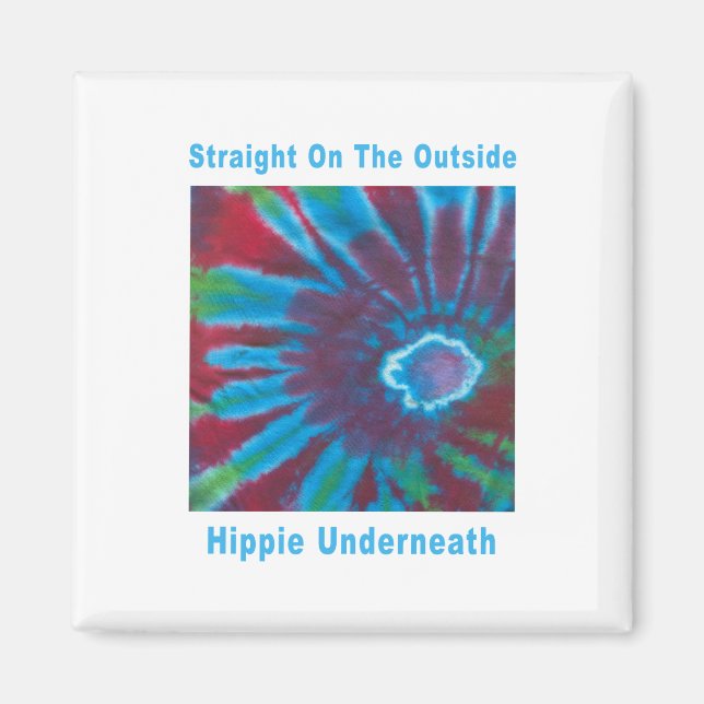 Imã Hetero por fora, Hippie por baixo (Frente)