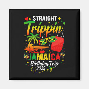 Imã Hetero Trippin' Jamaica Vacation 2025 Birthday F