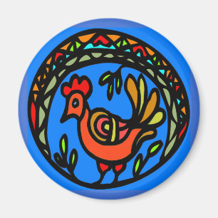 Imã Hex Red Rooster da Pensilvânia