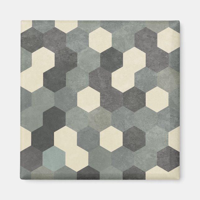 Imã Hexagon Pattern (Frente)