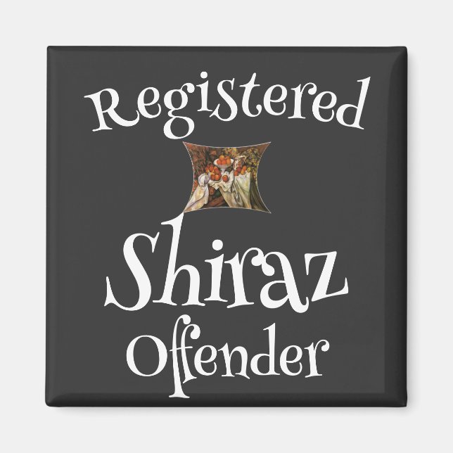 Imã HG FW FV Shiraz Ofensor Registrado (Frente)