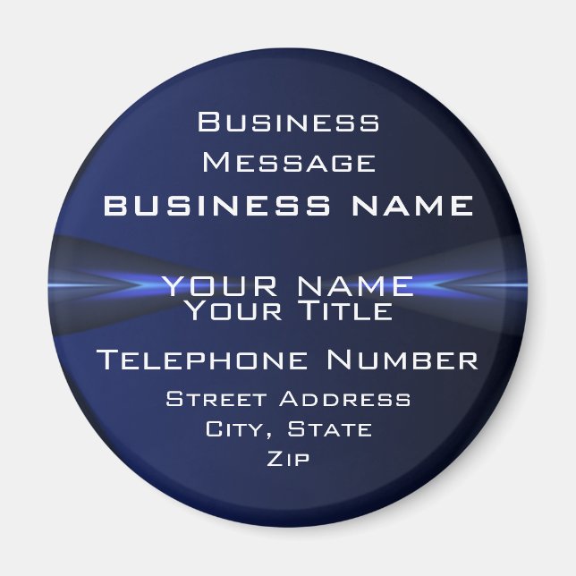 Imã Hi Tec Futurical Business Magnets (Frente)