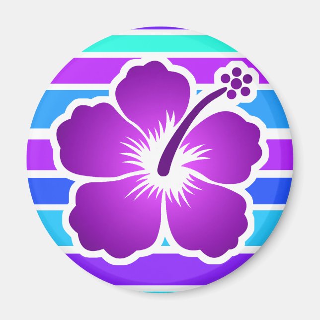 Imã Hibiscus (Frente)