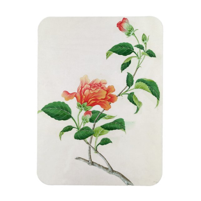 Ímã Hibiscus (Vertical)