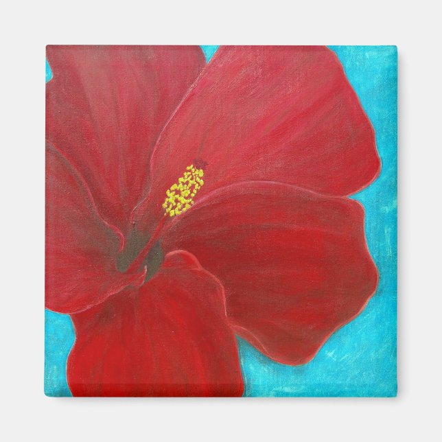 Imã Hibiscus (Frente)