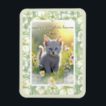 Ímã Hibiscus & lace WHITE<br><div class="desc">Para mim, o hibisco é uma das flores mais bonitas. Minha inspiração aqui, com essa flor, é um padrão romântico de rendas brancas (efeito gráfico) e um padrão de arbusto hibisco (nas mesmas matizes) com um pequeno contorno de ouro claro. Eu proponho a vocês um estilo floral fresco, macio e...</div>