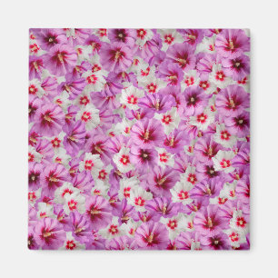 Imã Hibiscus - Padrão de Flor de Rosa chinês