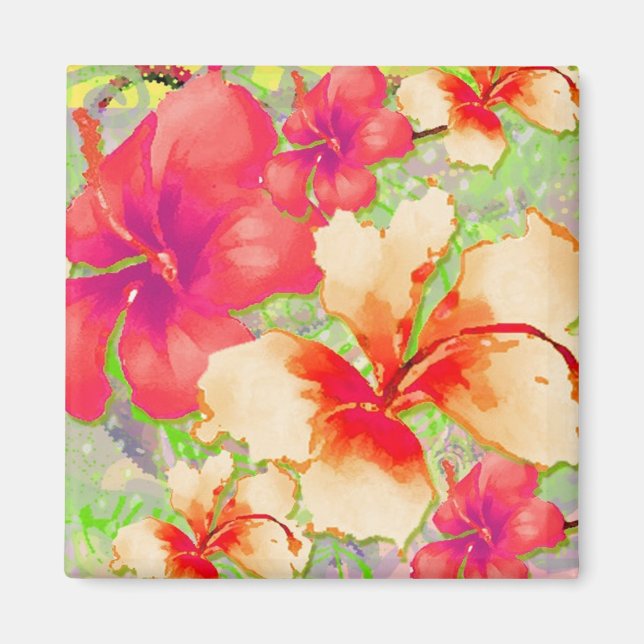 IMÃ HIBISCUS PESADO (Frente)