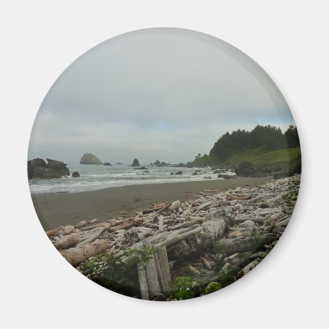 Imã Hidden Beach I no Redwood National Park (Frente)