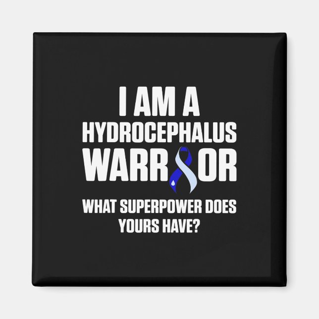 Imã Hidrocefalia Sobrevivente Guerreiro de Sensibiliza (Frente)