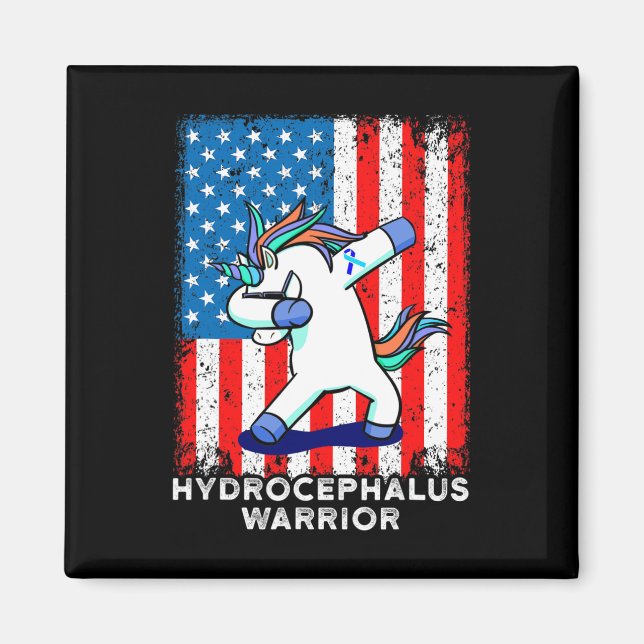 Imã Hidrocephalus Sobrevivente Guerreiro de Consciênci (Frente)