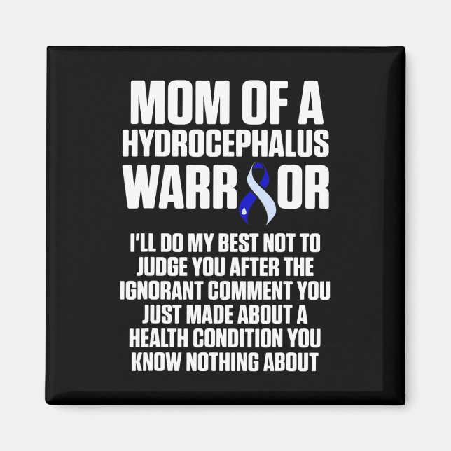 Imã Hidrocephalus Sobrevivente Mãe Guerreiro 1 (Frente)