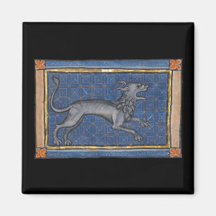 Imã Hiena Bestiária Medieval c. 1270