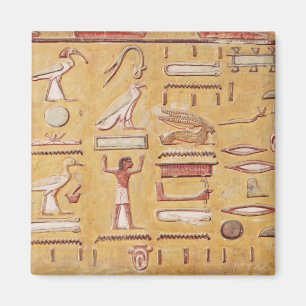 Imã Hieroglyphics, do túmulo de Seti I