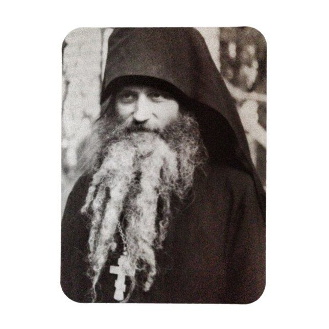 Ímã Hieromonk Seraphim Rosa (Vertical)