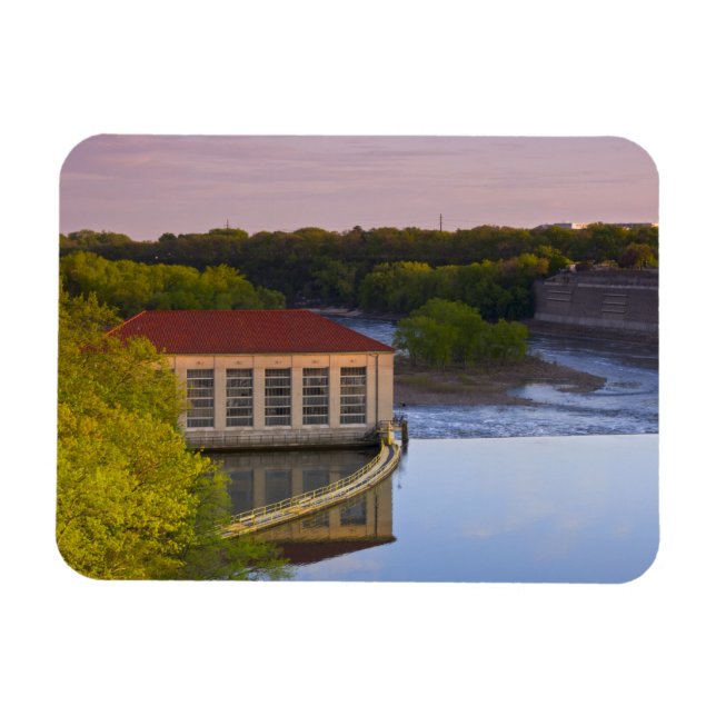 Ímã Highland Park Powerhouse e Dam (Horizontal)