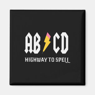 Imã Highway To Spell Pencil Teacher Amp; Estudante Bra