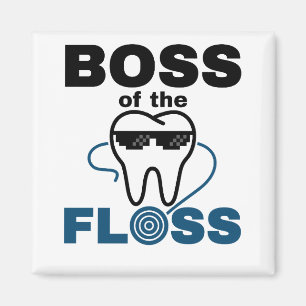 Imã Higienista Dental Chefe do Floss