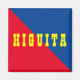Imã Higuita Vermelha Personalizada Amarela