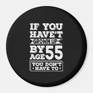 Imã Hilarious Age 55 Anos Cresce Um Presente Divertido