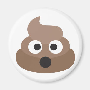 Imã Hilarious chocou Emoji Poop