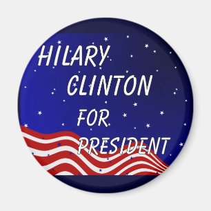 Imã Hilary Clinton para o presidente céu nocturno