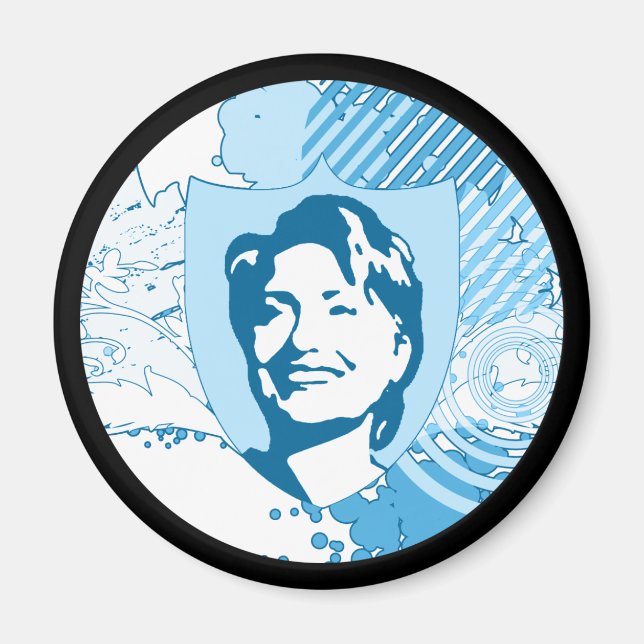 Imã hillary clinton 08. (Frente)