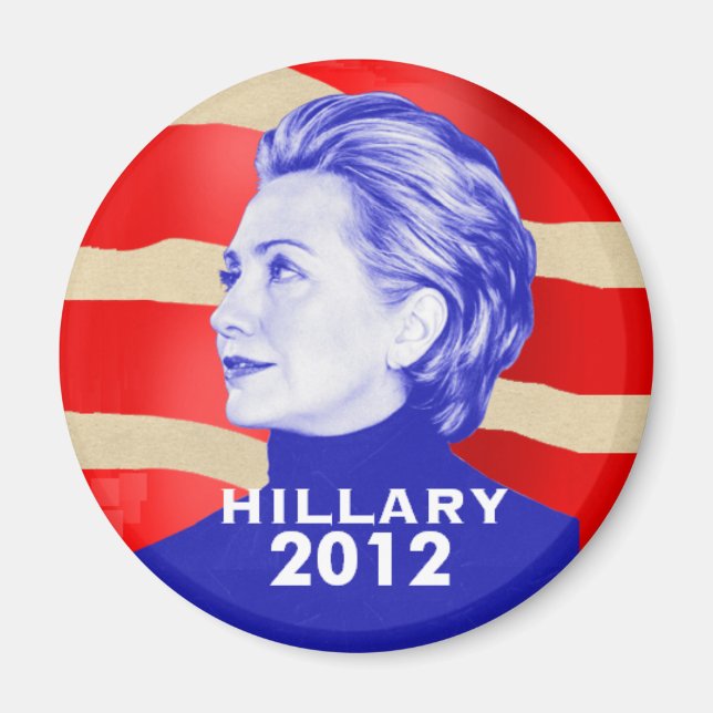 Imã Hillary Clinton 2012 Magnet (Frente)