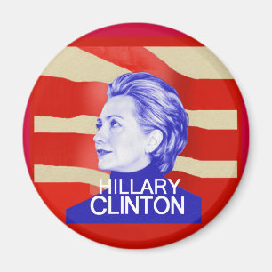 Imã Hillary Clinton Magnet