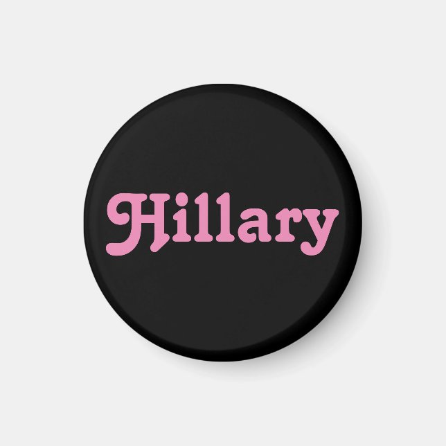 Imã Hillary do Magnet (Frente)