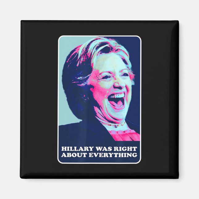 Imã Hillary Estava Certa Sobre Tudo O Que Hillary Laug (Frente)