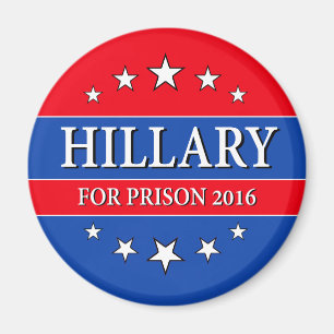 IMÃ "HILLARY PARA A PRISÃO 2016 "
