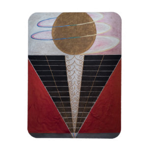 Ímã Hilma Af Klint, Altarpart No.2, Abstrato Art