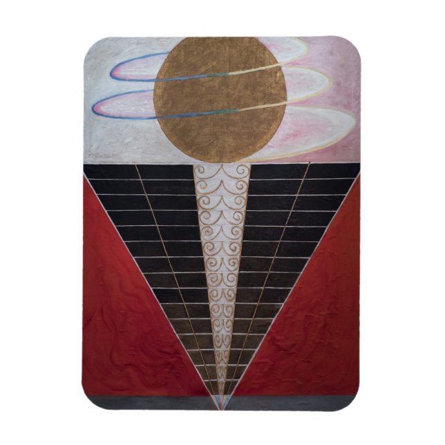 Ímã Hilma Af Klint, Altarpart No.2, Abstrato Art (Vertical)