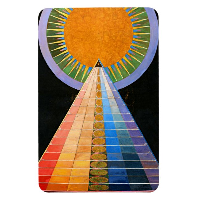Ímã Hilma Af Klint Altarpeça n.o 1 (Vertical)