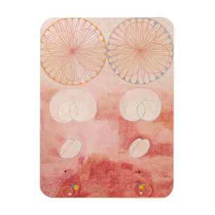 Ímã Hilma Af Klint, O Dez Maior No9, Abstrato Art
