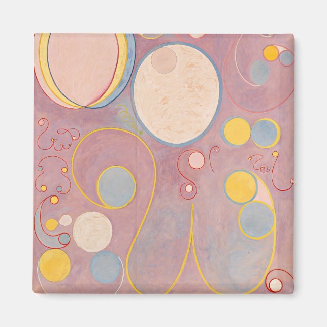 Imã Hilma af Klint O Dez Maior No.7 (Frente)