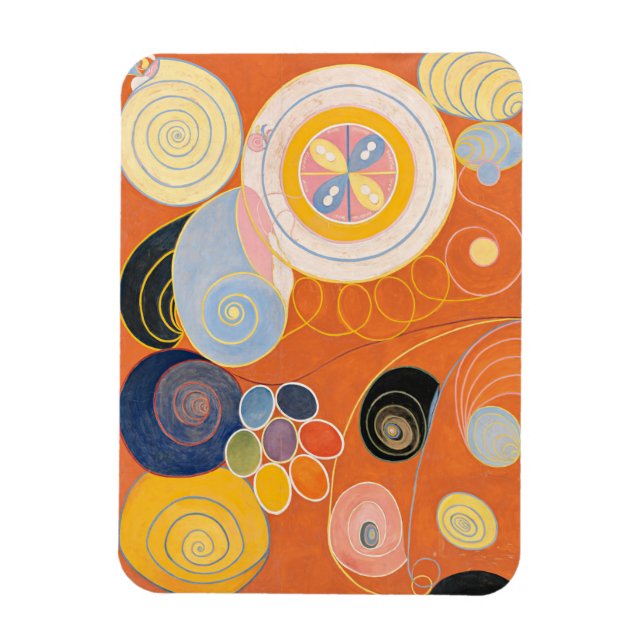 Ímã Hilma Af Klint, Os Dez Maiores No3, Abstrato Art (Vertical)