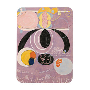 Ímã Hilma Af Klint, Os Dez Maiores No6, Abstrato Art