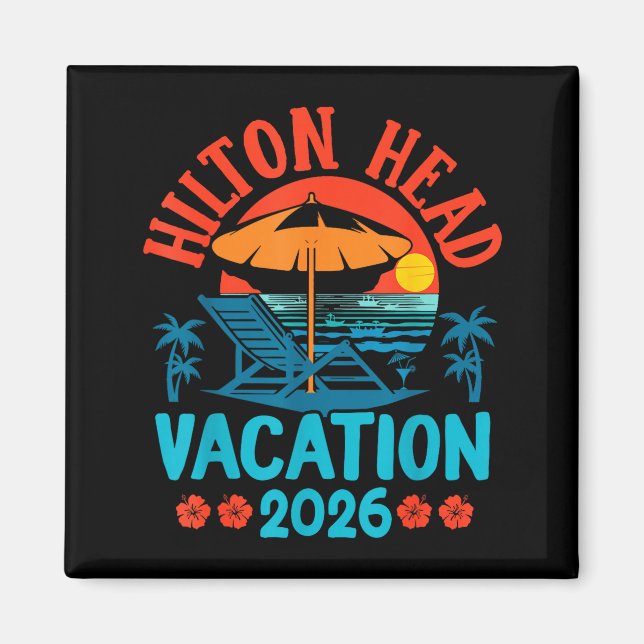 Imã Hilton Head South Carolina 2026 Family Vacation Be (Frente)